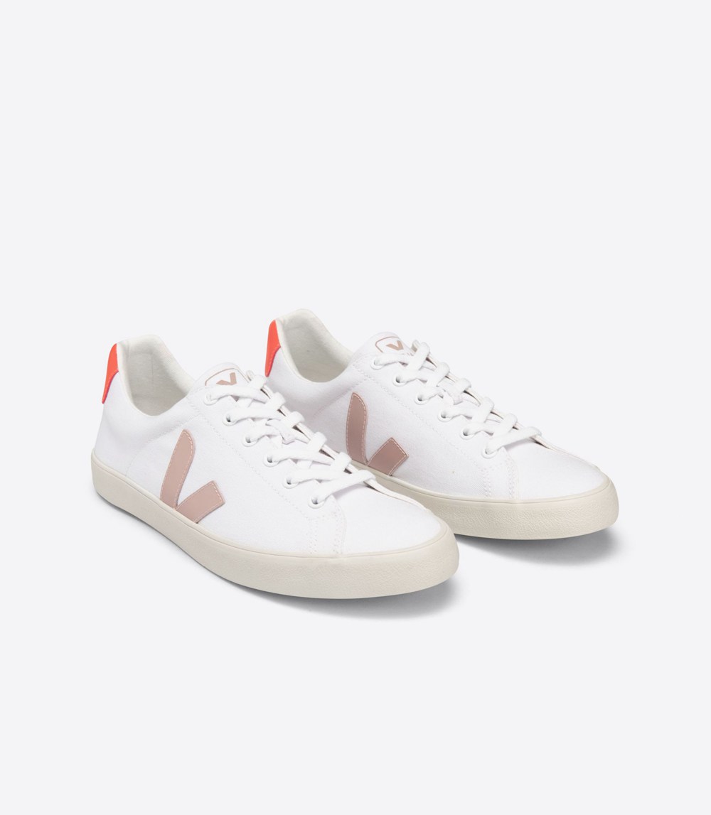 Tenis Veja Mujer - Esplar Se Lona - Blancos - 468BSZCNK